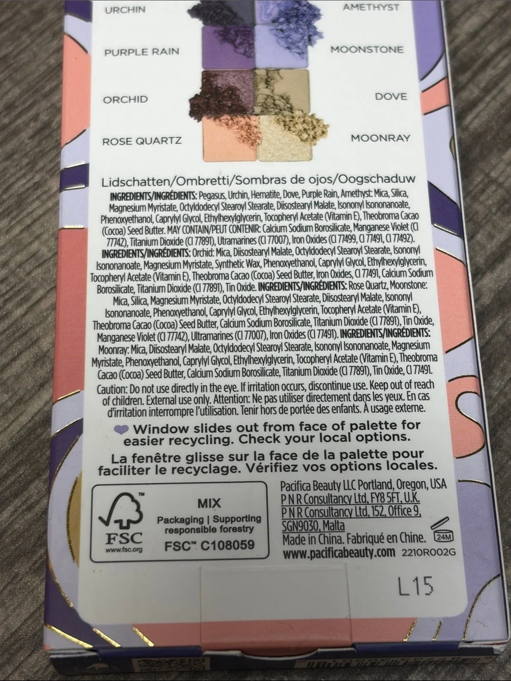 🍄5 for $35🍄 Pacifica Purple Nudes Eyeshadow Palette